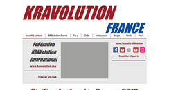 Desktop Screenshot of kravmaga-france.com